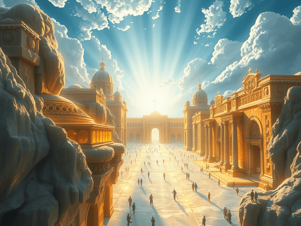 DOES GOD’S HEAVEN HAVE STREETS OF&nbsp;GOLD?